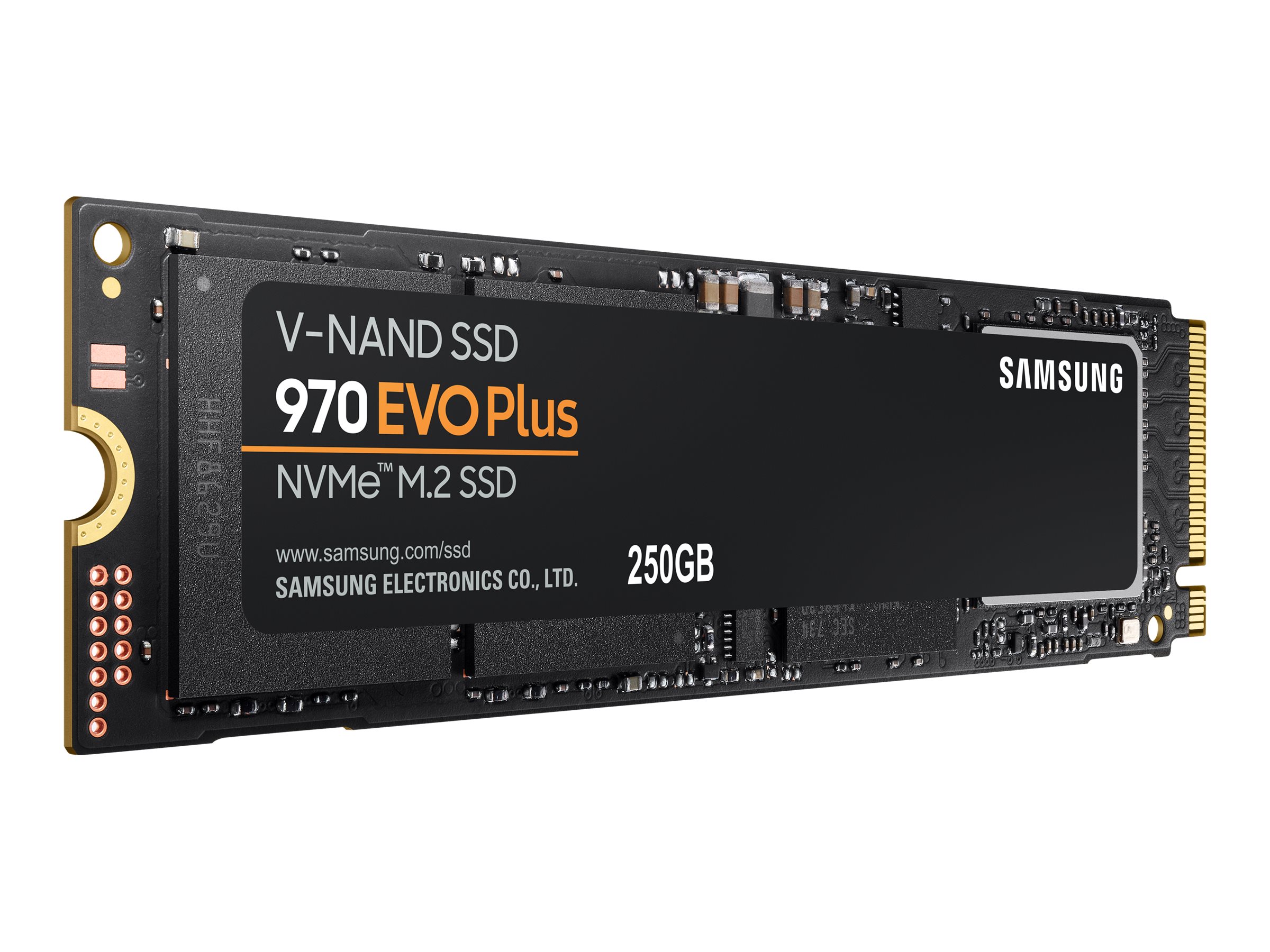 Samsung 970 EVO Plus MZ-V7S250BW - SSD - verschlüsselt - 250 GB - intern - M.2 2280 - PCIe 3.0 x4 (NVMe)