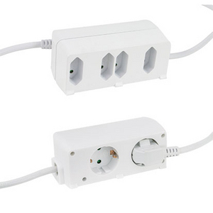 REV Ritter REV BiniPlus 6i - Steckdosenleiste - Wechselstrom 230 V - 3500 Watt - Ausgangsanschlüsse: 6(2-polig, 3-polig), Ansicht 2