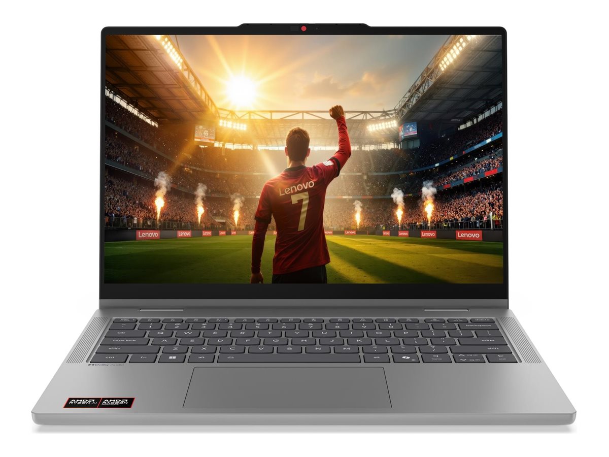Lenovo IdeaPad 5 2-in-1 14AGP11 83UH - Flip-Design - AMD Ryzen AI 7 445 / 2 GHz - Win 11 Home - Radeon 840M - 16 GB RAM - 512 GB SSD NVMe - 35.6 cm (14")