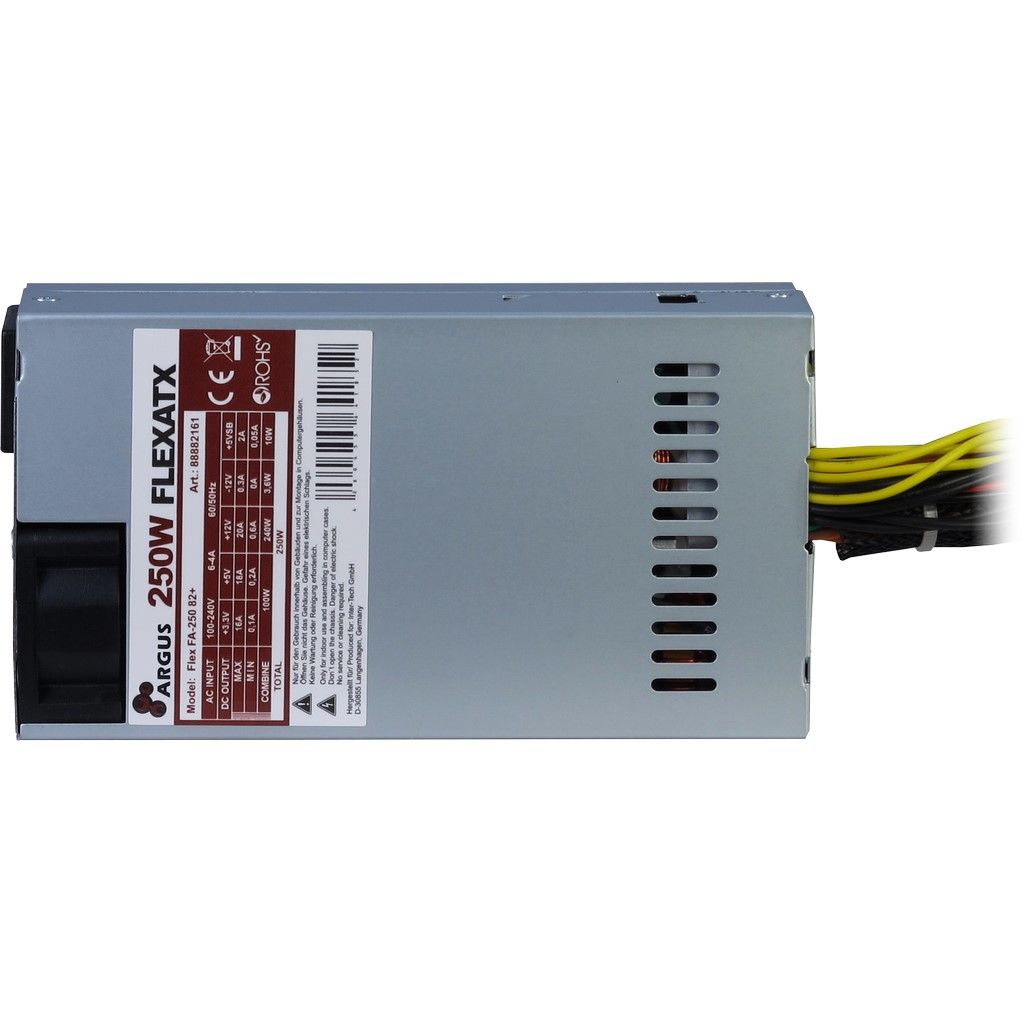 Inter-Tech Argus FA-250 - Netzteil (intern) - FlexATX - Wechselstrom 110-240 V, Ansicht 3