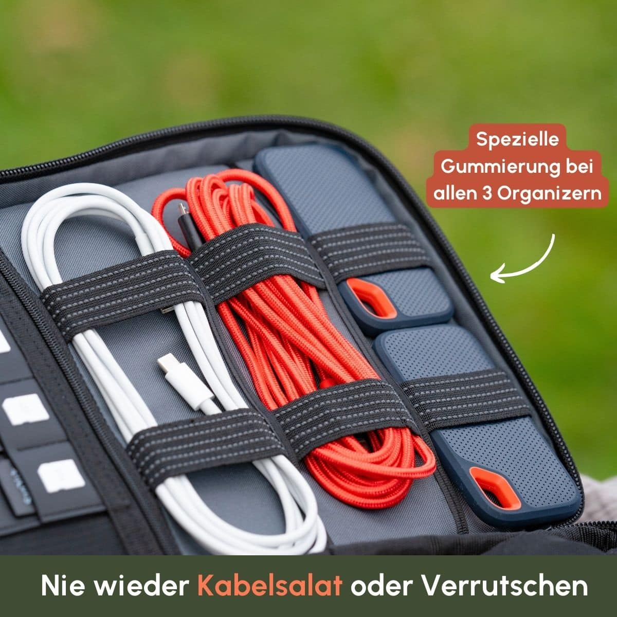 C-ROPE Elektronik Organizer Variante L in Schwarz retail, Ansicht 4