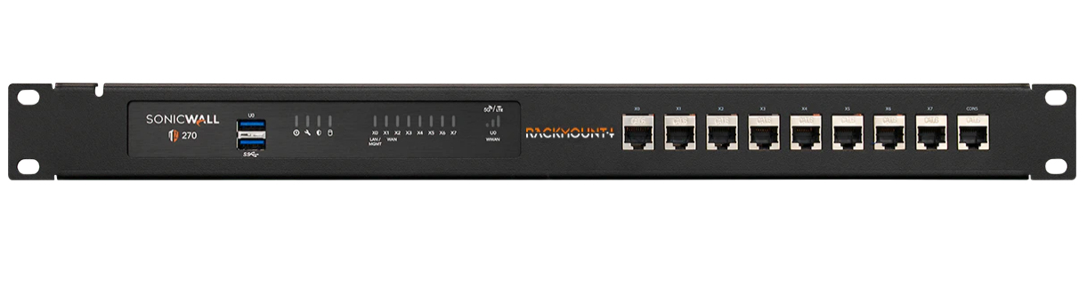 Rackmount.IT .IT Rackmount SonicWall TZ270W TZ370W TZ470W Shielded, Ansicht 4
