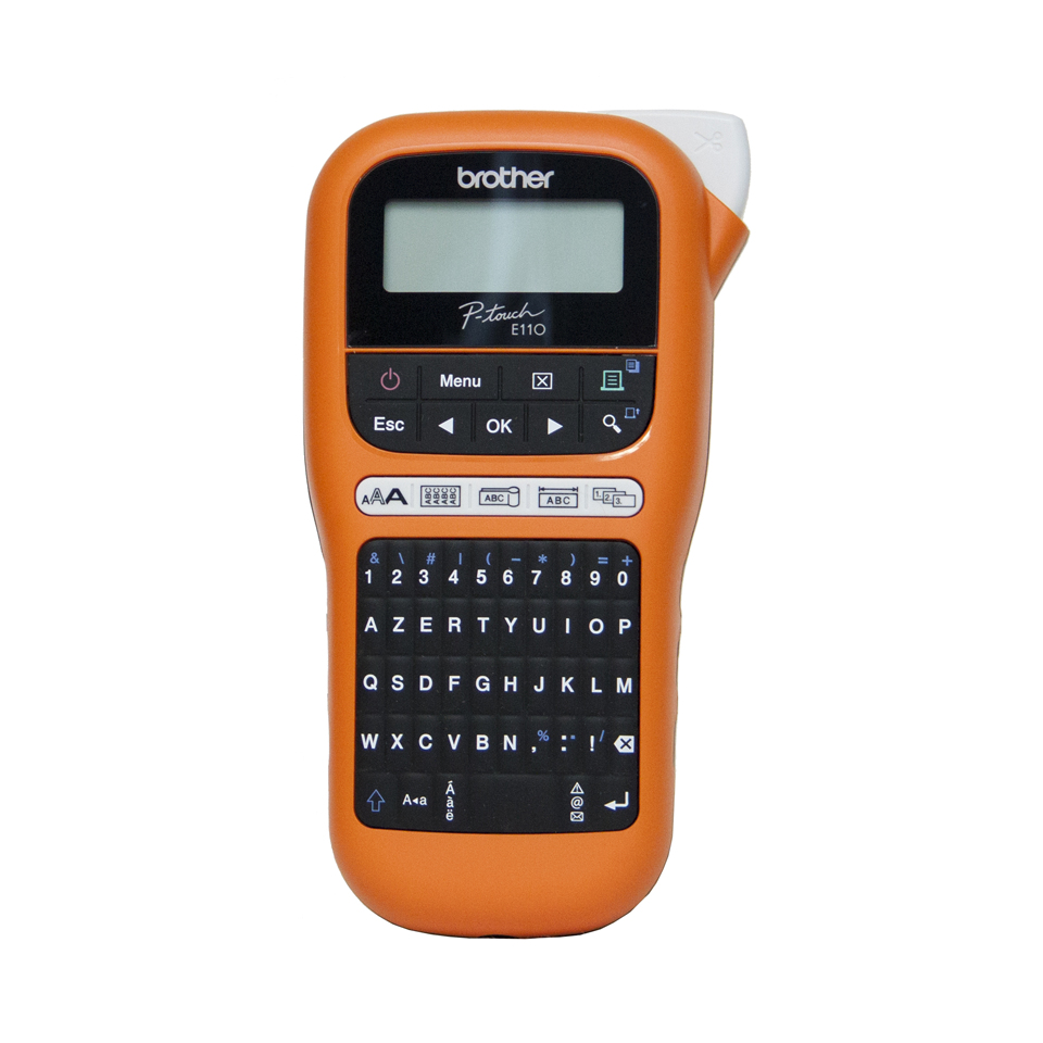 Brother P-Touch PT-E110 - Beschriftungsgerät - s/w - Thermotransfer - Rolle (1,2 cm), Ansicht 2