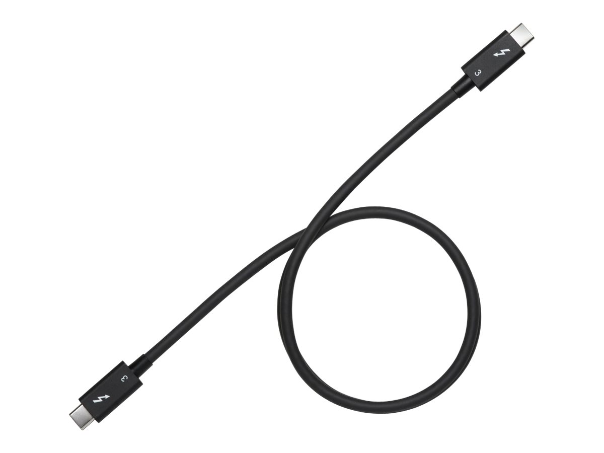 Kensington 0.7M (2.3ft) Thunderbolt 3 Cable - 40Gbps - 100W PD - Certified TB3 - USB-C Compatible - Thunderbolt-Kabel - USB-C (M)