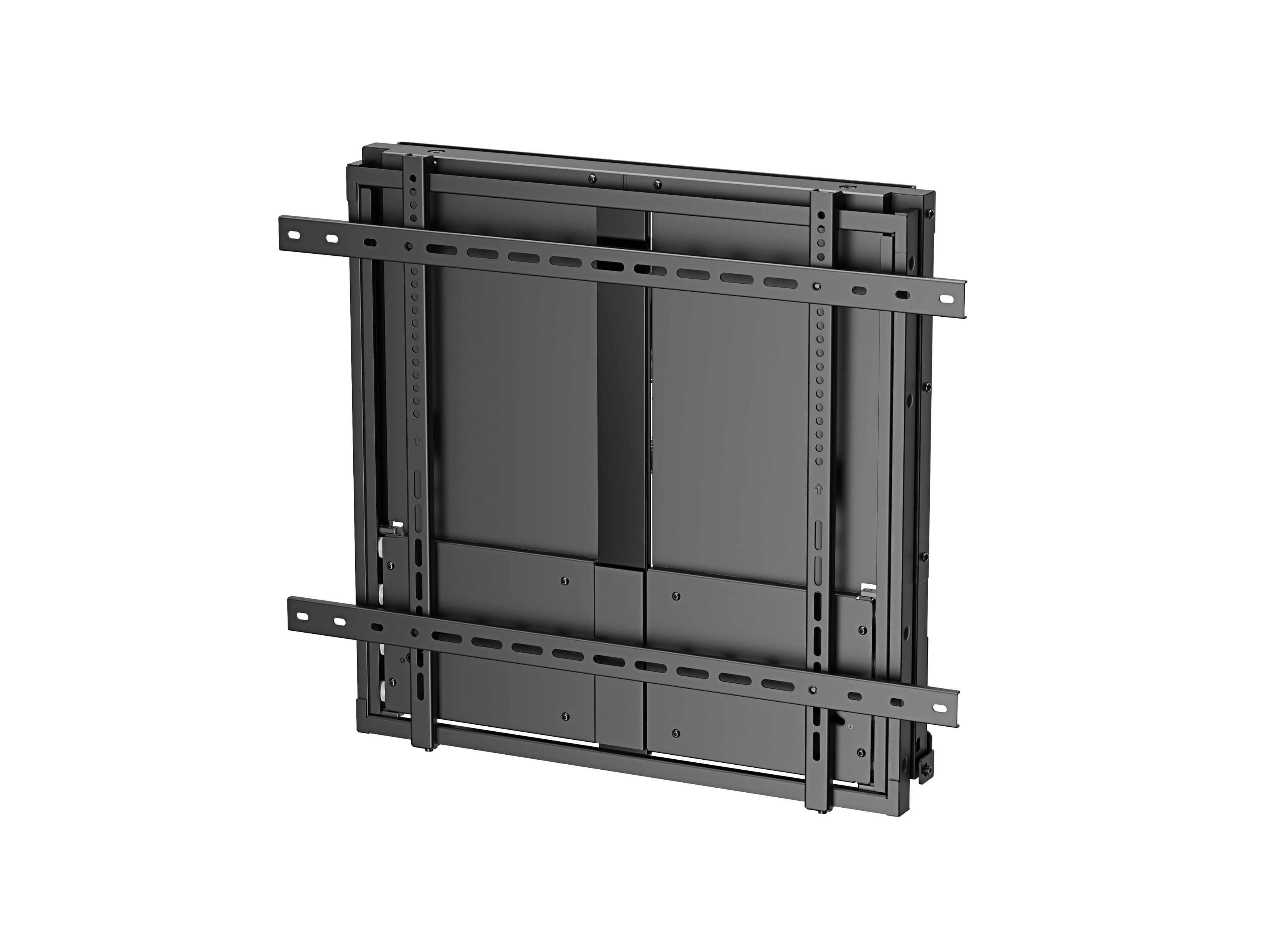 Equip Halterung - up-down - für TV - interactive - Kunststoff, stainless steel, Aluminium - Schwarz - 152.4-254 cm, Ansicht 4