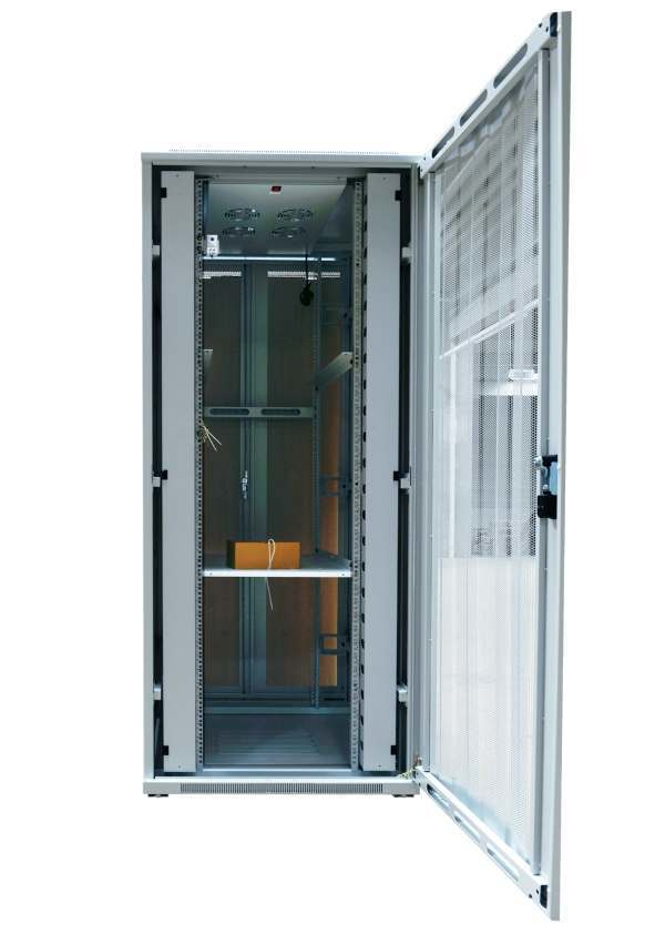 ALLNET ALL-SNB81222EKGrau - 22U - Freistehendes Gestell - 500 kg - Grau - 7 cm - 4 Lüfter, Ansicht 2
