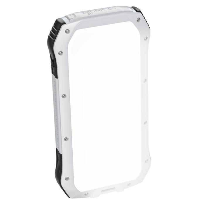 BOOMPODS Neutron Solar Solar-Powerbank 10.000 mAh weiß, Ansicht 2