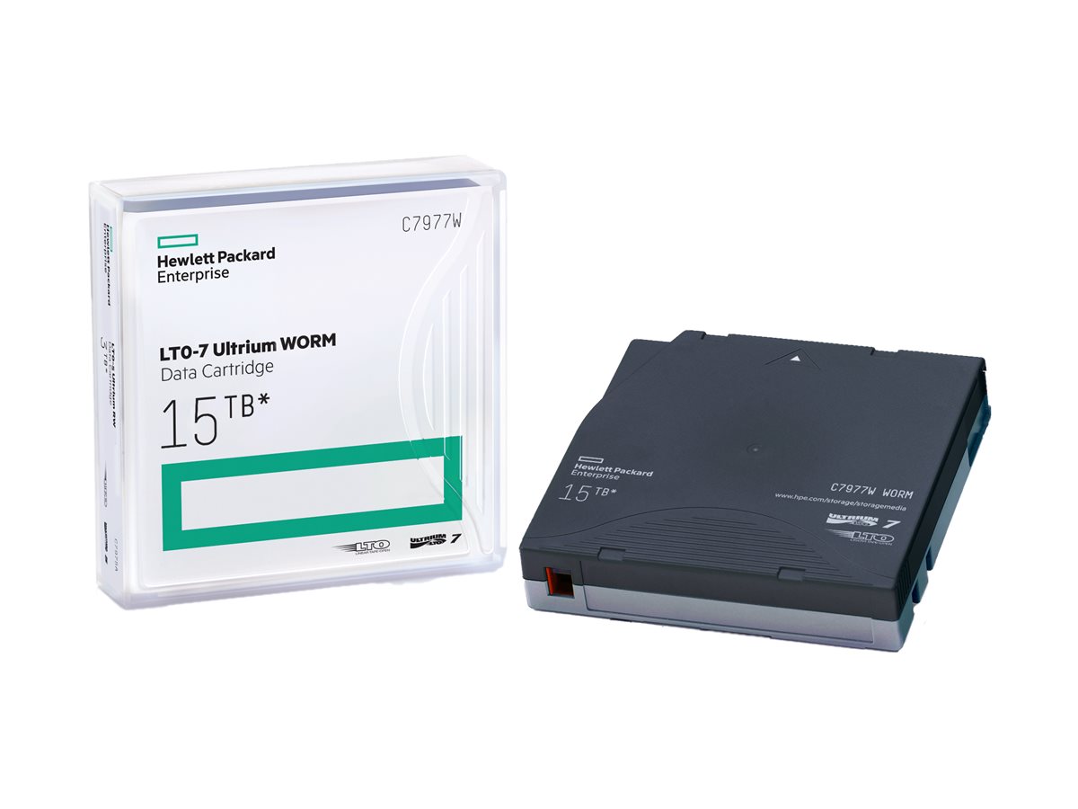 HPE Ultrium WORM Data Cartridge - LTO Ultrium WORM 7 - 6 TB / 15 TB - Beschriftungsetiketten
