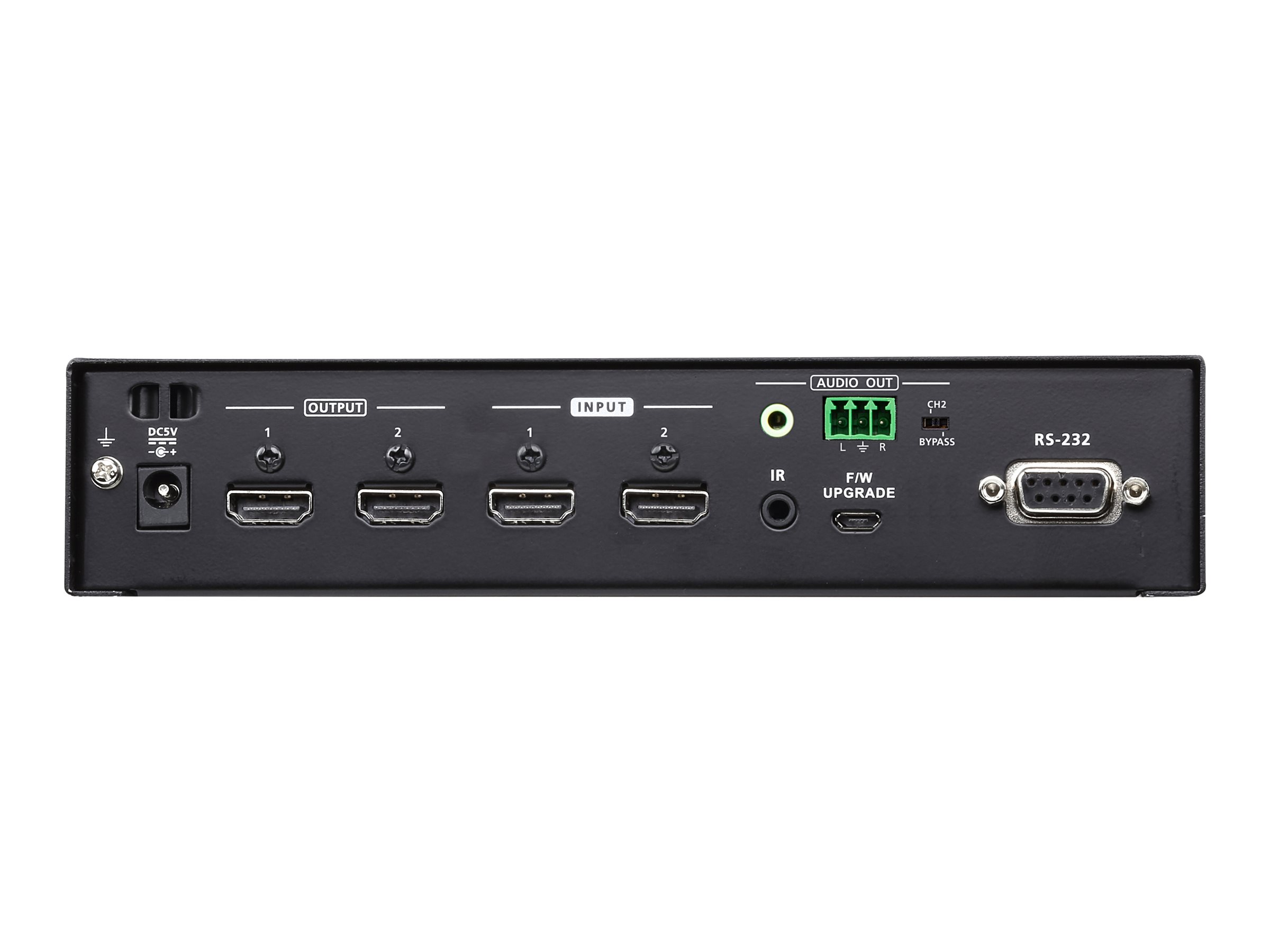 ATEN VM0202HB 2 x 2 - VideoAudio-Schalter - Desktop an Rack montierbar
