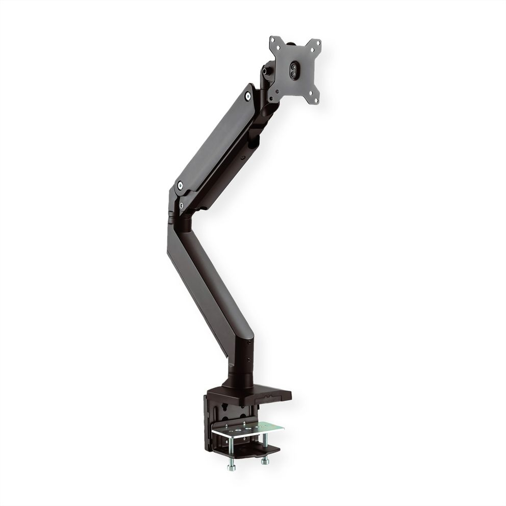 ROLINE LCD Monitor Stand Pneumatic - Befestigungskit (Spannbefestigung für Tisch, einstellbarer Monitorarm), Ansicht 2