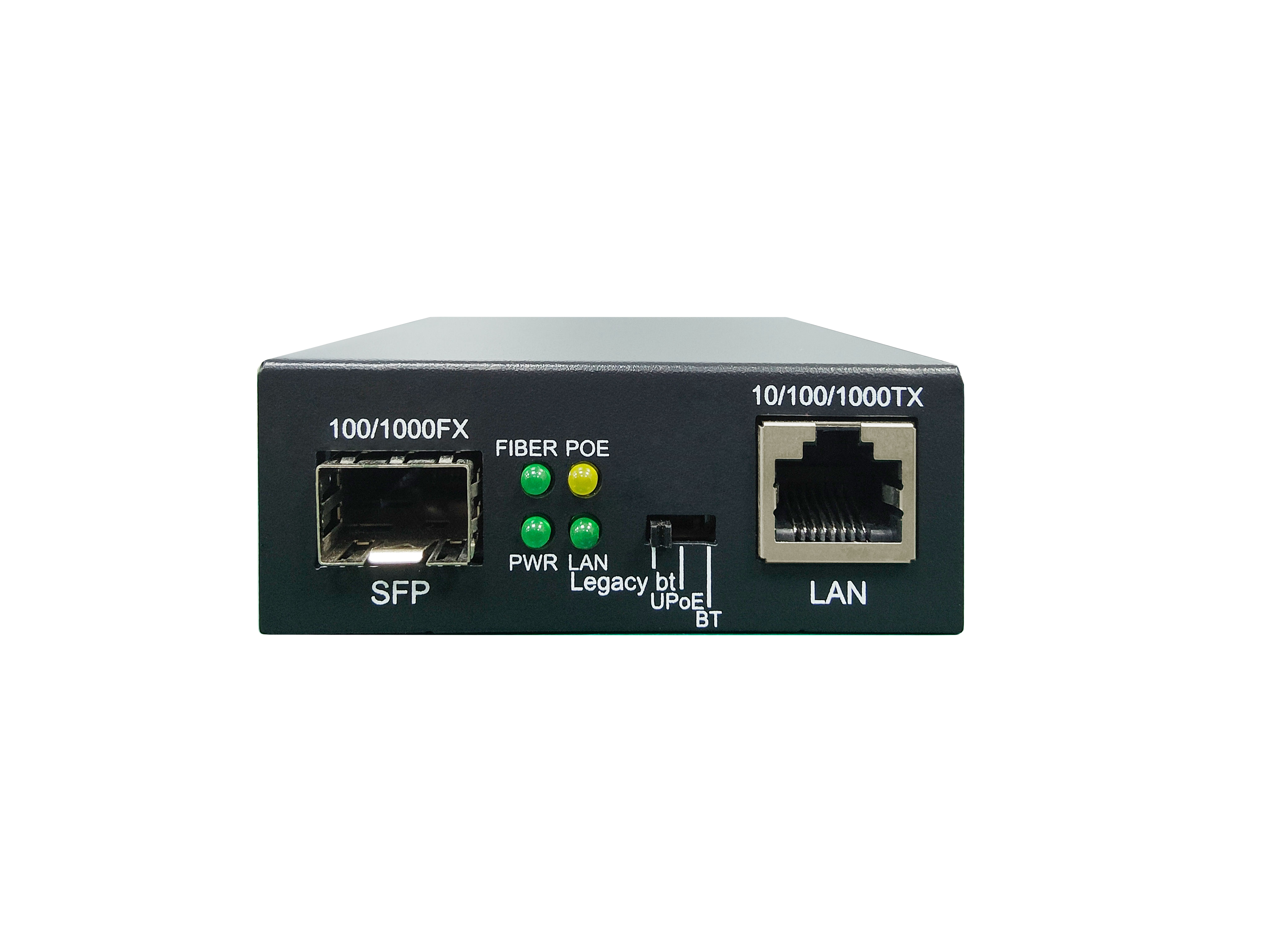 LevelOne Konverter GVT-2015/1000T>RJ45 to SFP 60W sw - Converter - WLAN, Ansicht 3