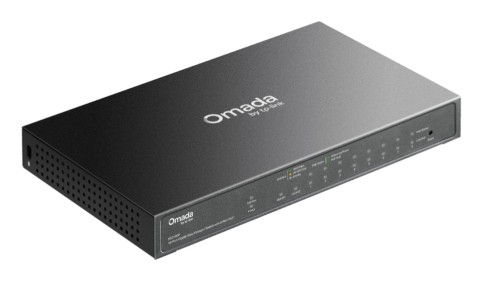 TP-LINK ES210GP Omada Switch - Switch - 1 Gbps, Ansicht 3