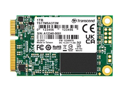 TRANSCEND 64GB MSATA SSD SATA3 MLC WD-15 (TS64GMSA372M)