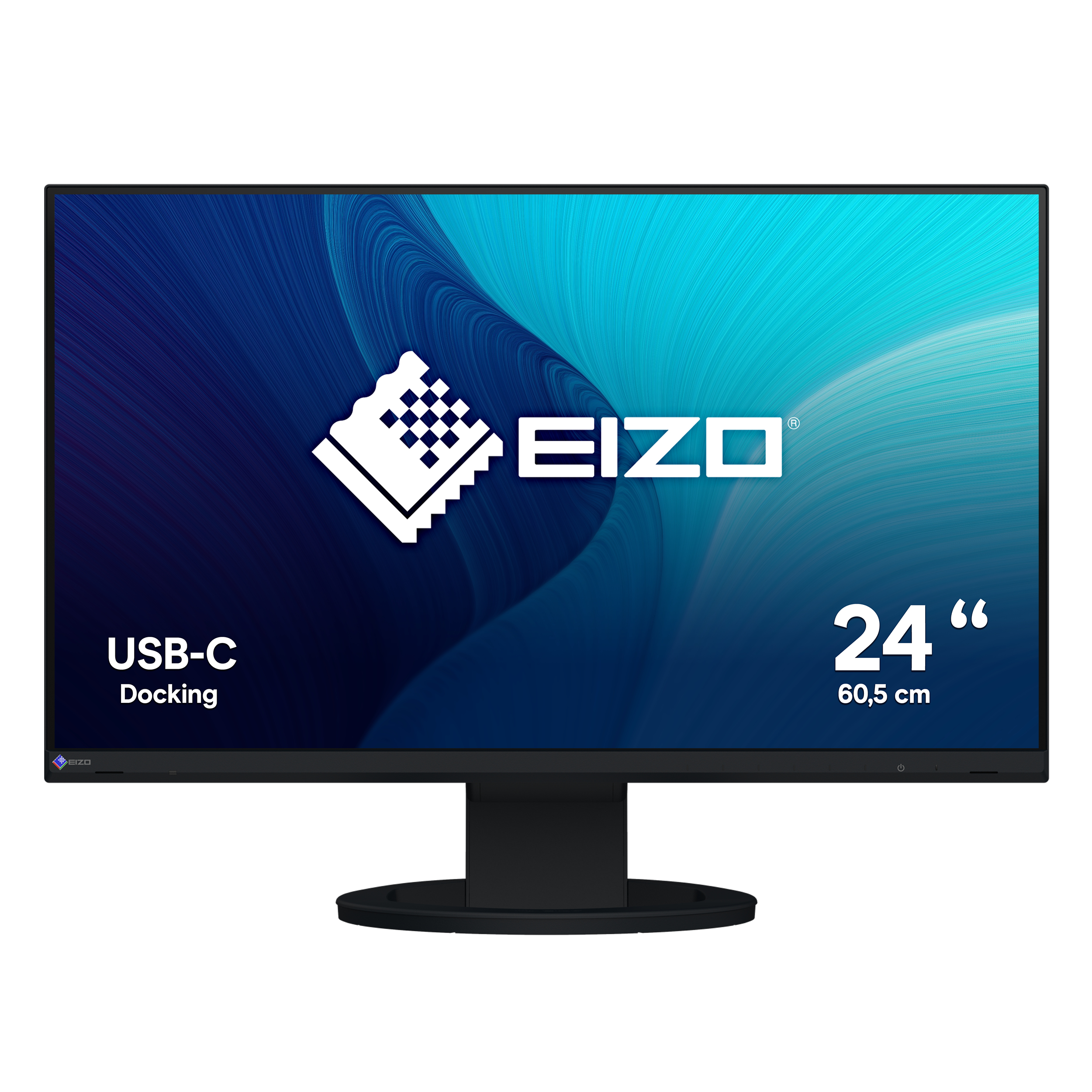 EIZO FlexScan EV2480-BK, 60,5 cm (23.8&quot;), 1920 x 1080 Pixel, Full HD, LED, 5 ms, Schwarz