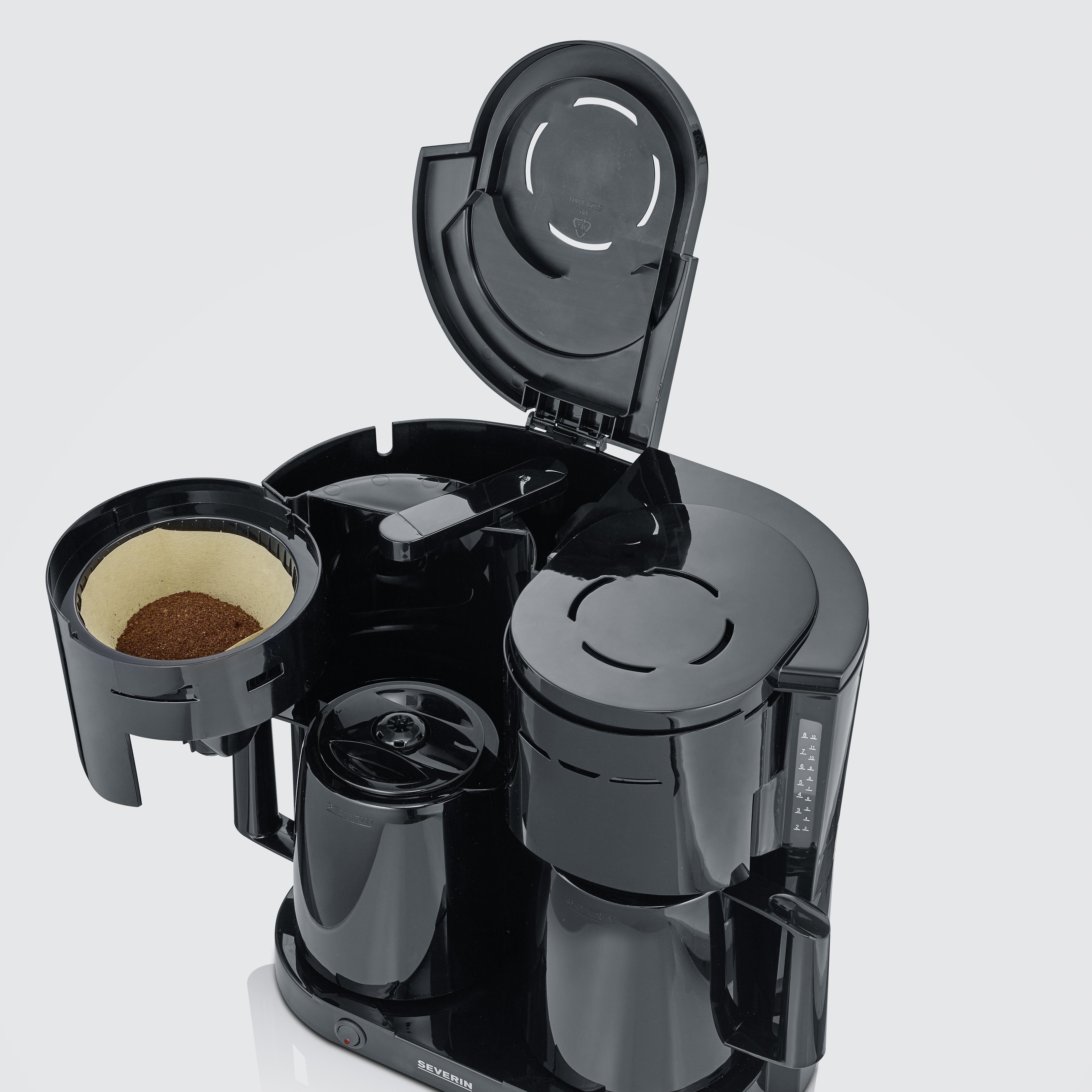 SEVERIN KA 9315 - Duo-Filterkaffeemaschine, Ansicht 3