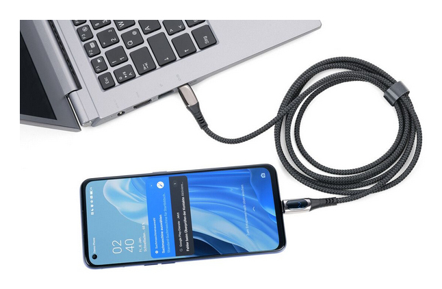 Troika Ladekabel SPEEDY XL schwarz - Kabel - Digital/Daten, Ansicht 3