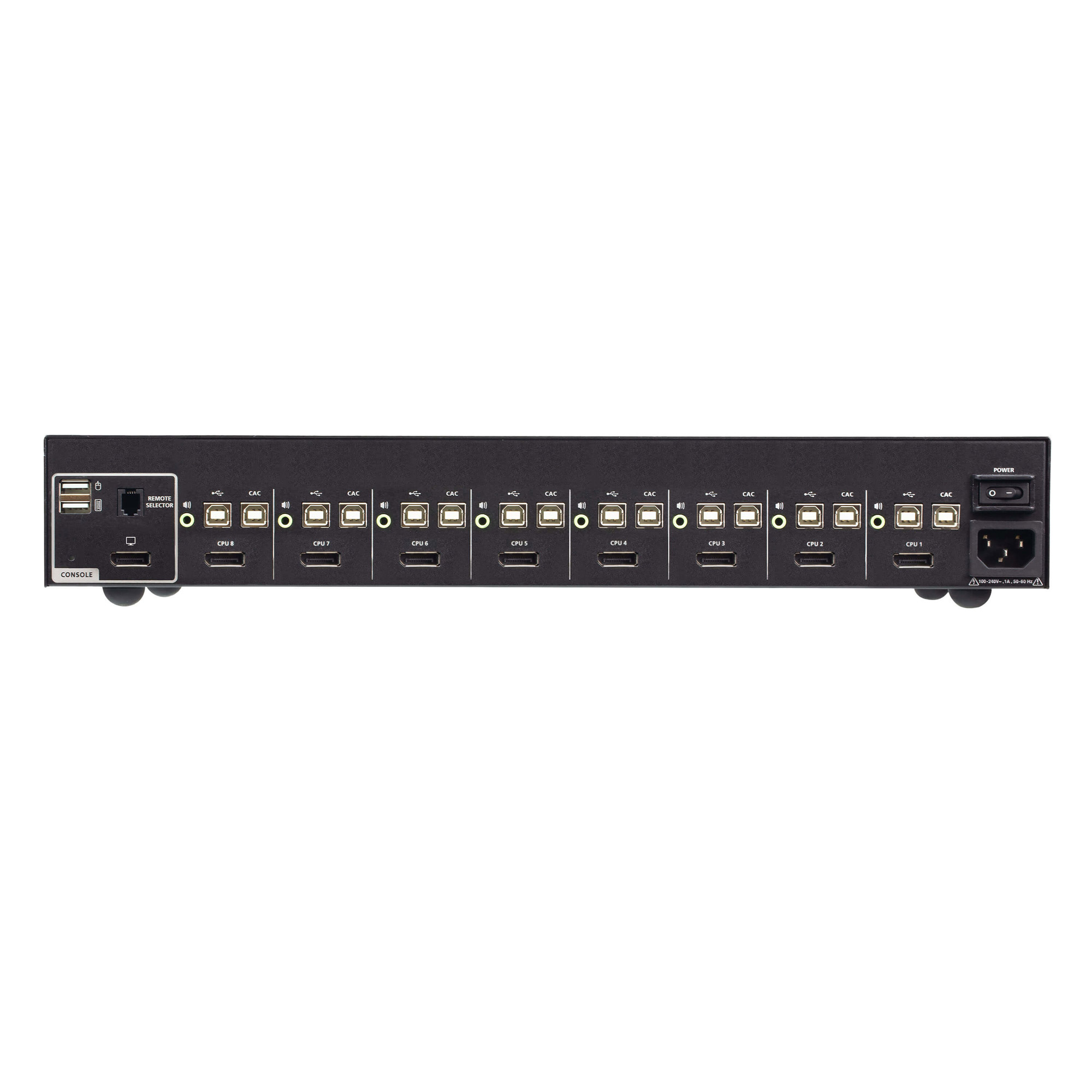 ATEN CS1188DP4C - 3840 x 2160 Pixel - 4K Ultra HD - 132 W - Schwarz