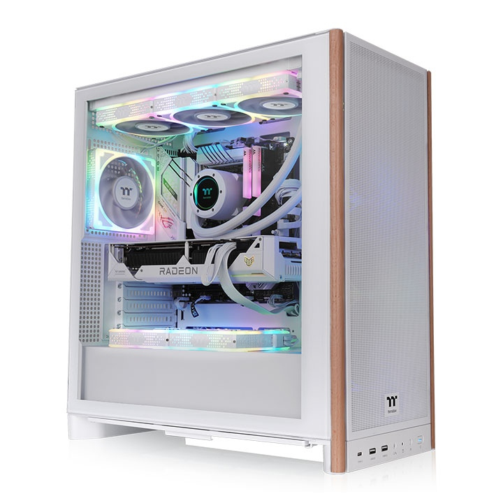 Thermaltake Geh S370 WS Midi TowerSnow White - Midi/Minitower - ATX, Ansicht 4
