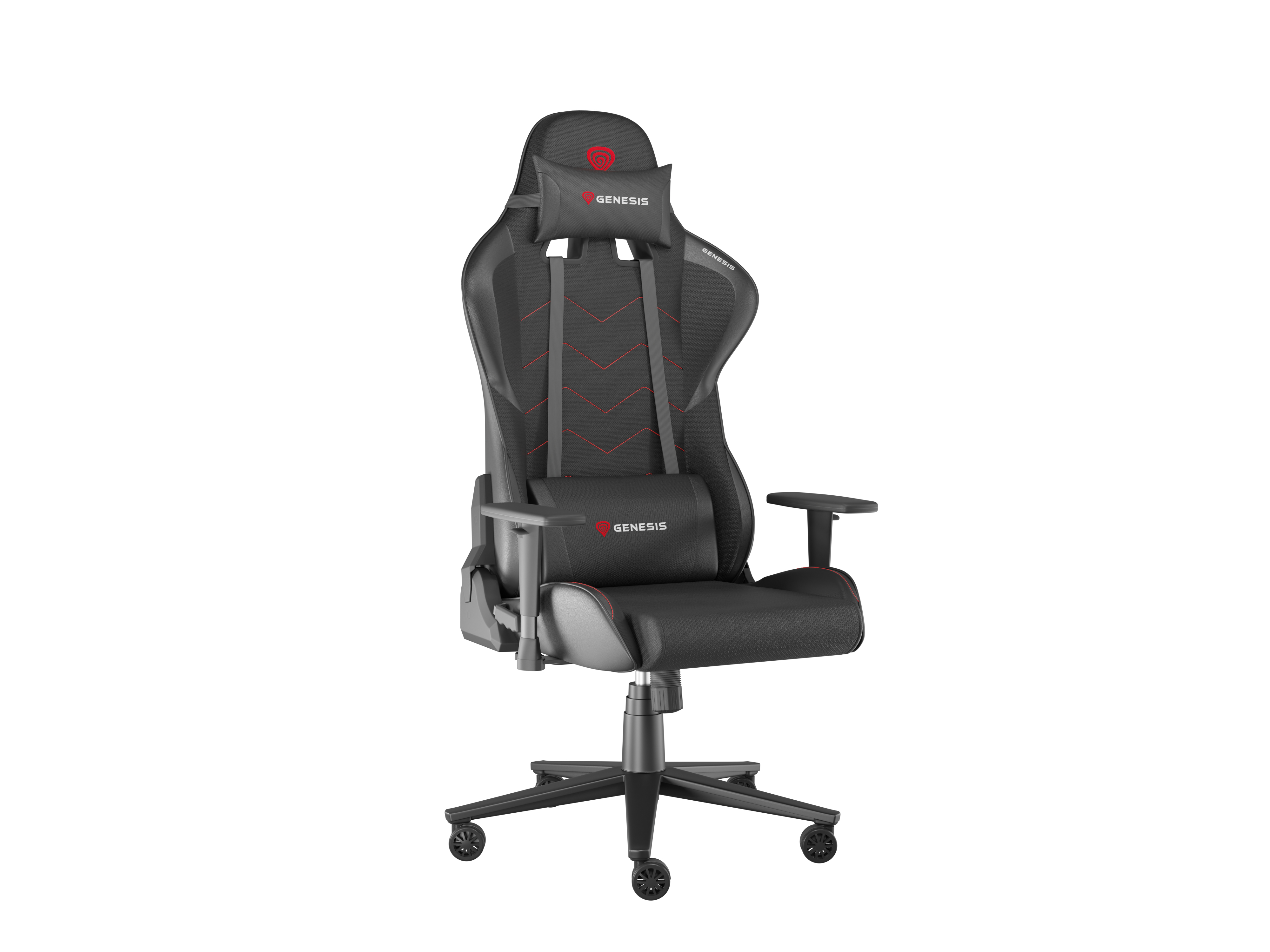 natec Gaming Stuhl Nitro 550 G2 schwarz, Ansicht 3