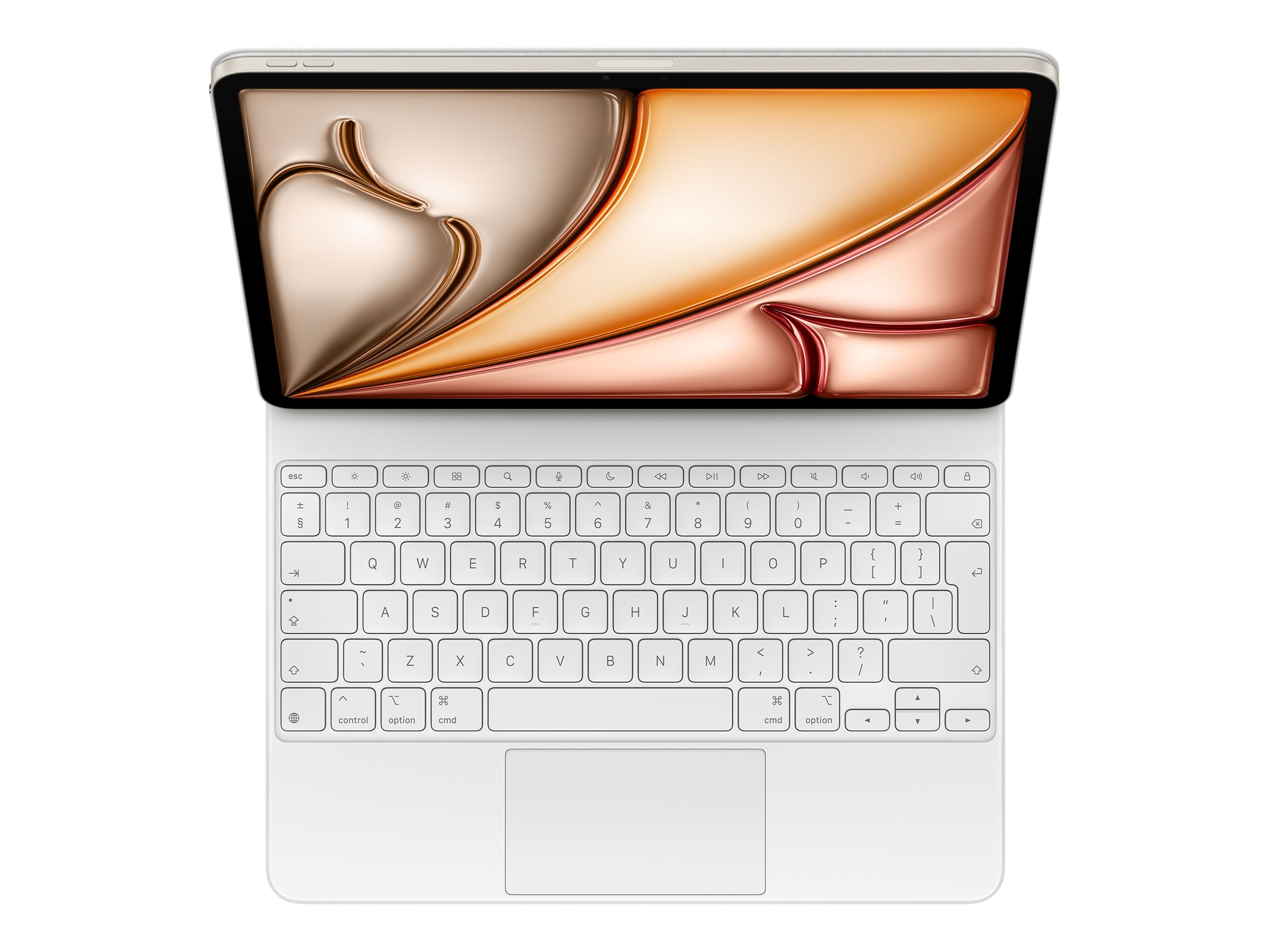 Apple Magic Keyboard - Tastatur und Foliohülle - mit Trackpad - Apple Smart connector - TL: UK, QWERTY, Ansicht 4