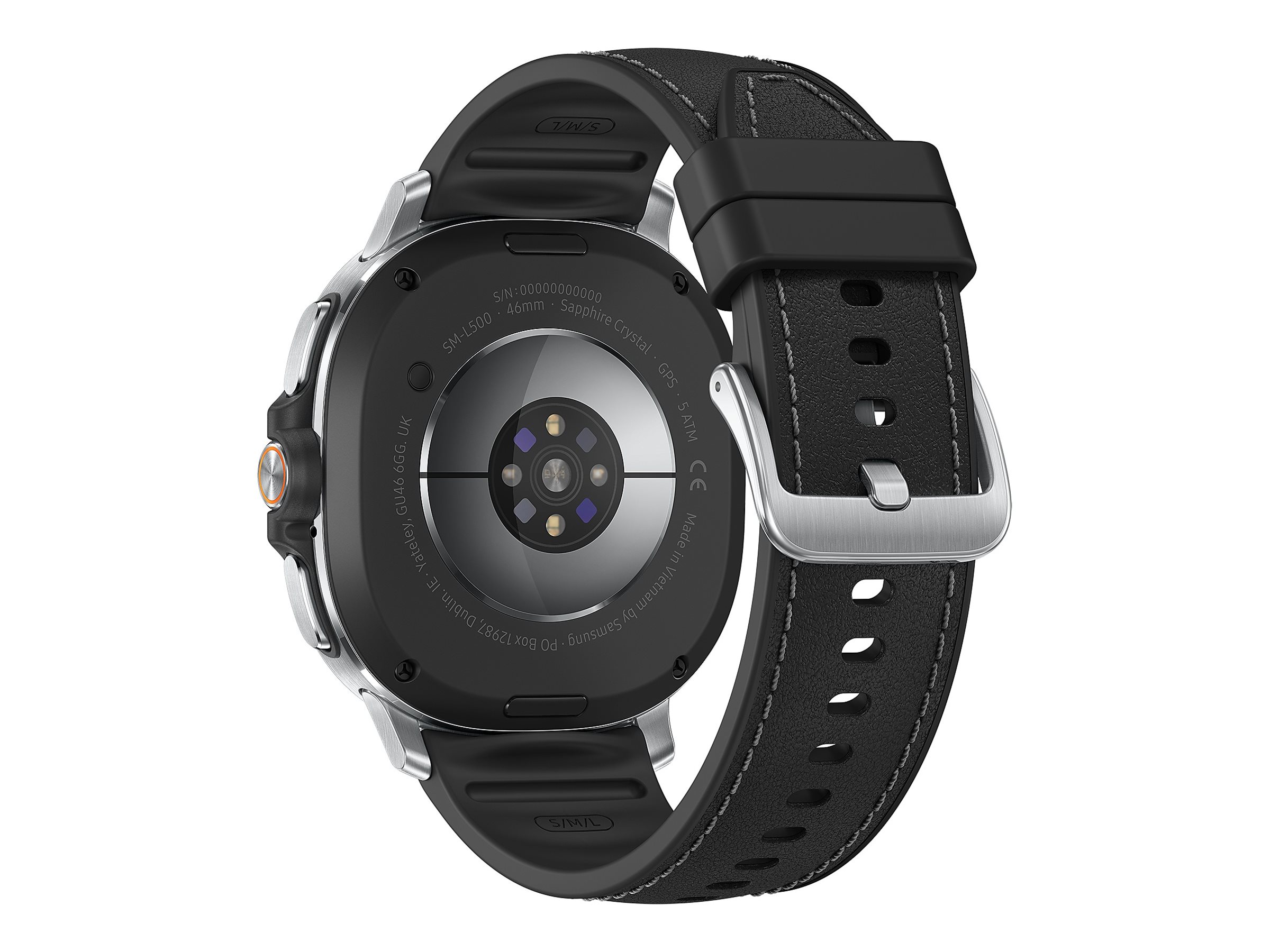 Samsung Galaxy Watch8 Classic - 46 mm - intelligente Uhr mit Hybridband - Hybrid-Eco-Leder - S/M/L - Anzeige 3.4 cm, Ansicht 4