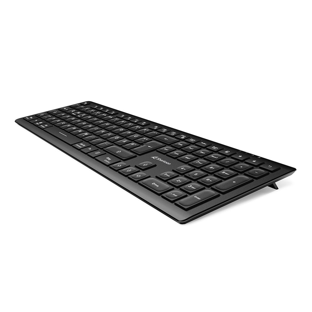 Sharkoon OfficePal K30W schwarz Rubberdome - TL: Deutsch, QWERTZ, Ansicht 3