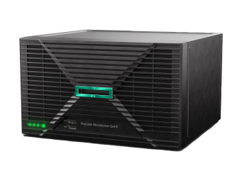 HPE ProLiant MicroServer Gen11 - Server - Ultra-Micro-Tower - 1-Weg - 1 x Pentium Gold G7400  3.7 GHz - RAM 16 GB - SATA - nicht Hot-Swap-fähig 8.9 cm (3.5)