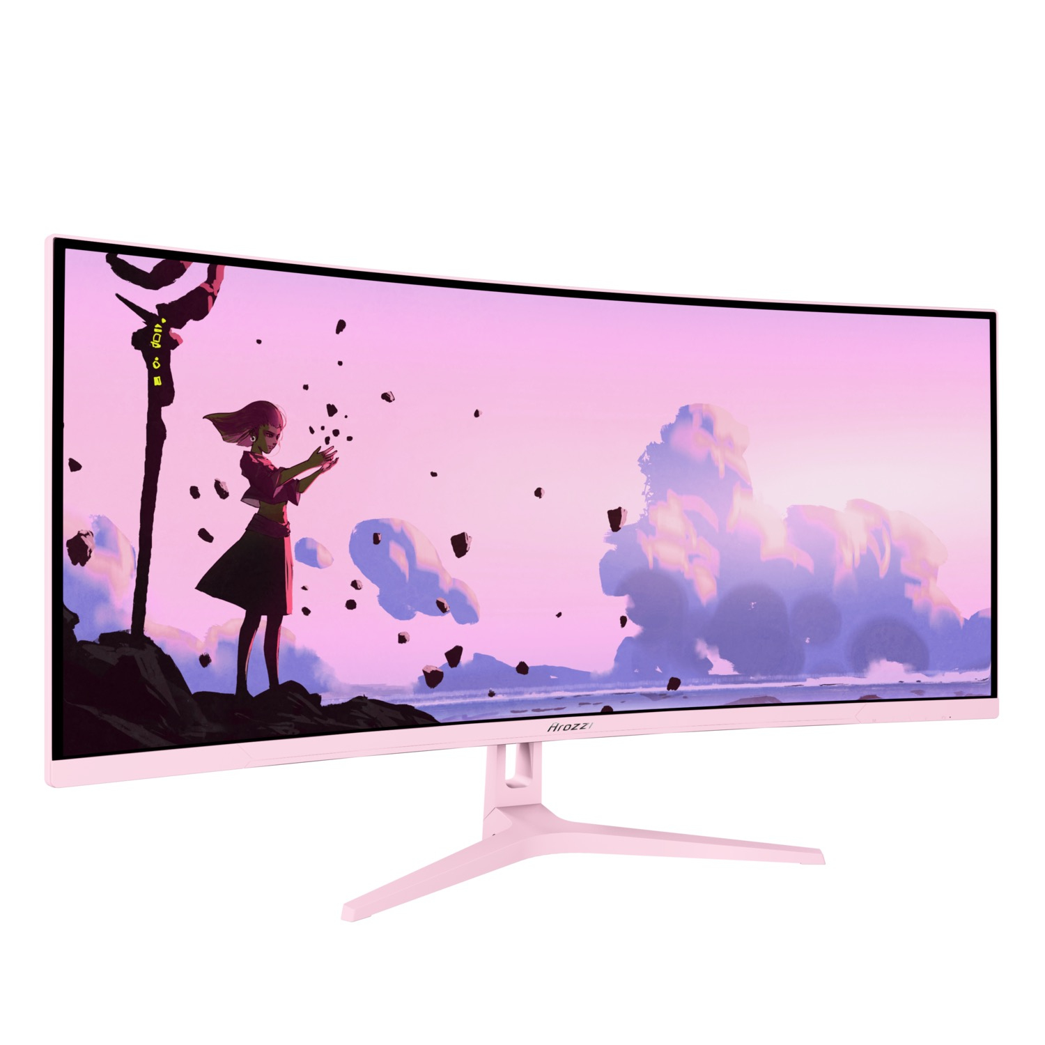 Arozzi TFT Nova curved pink - Flachbildschirm (TFT/LCD) - 86,4 cm (34), Ansicht 2