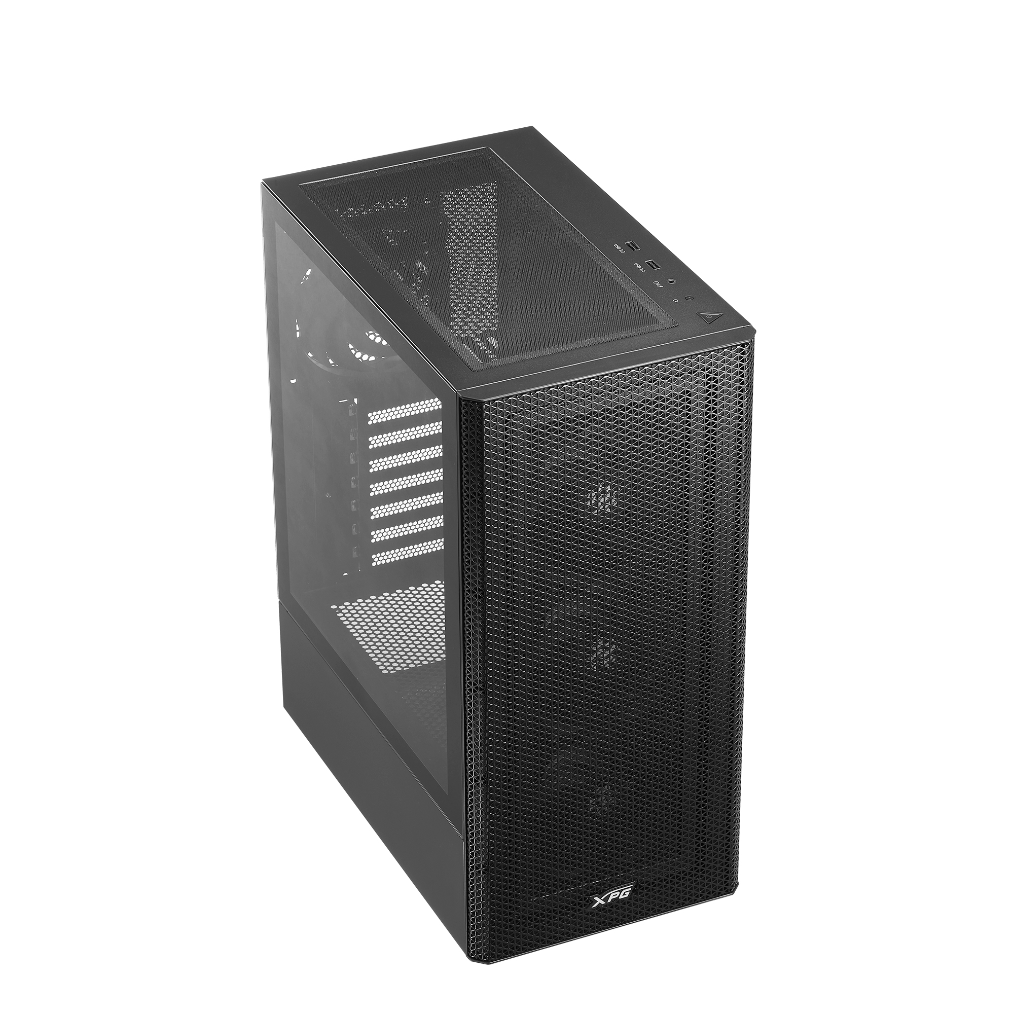ADATA XPG VALOR - Mid tower - ATX - Seitenteil mit Fenster (gehärtetes Glas) - schwarz, Ansicht 2
