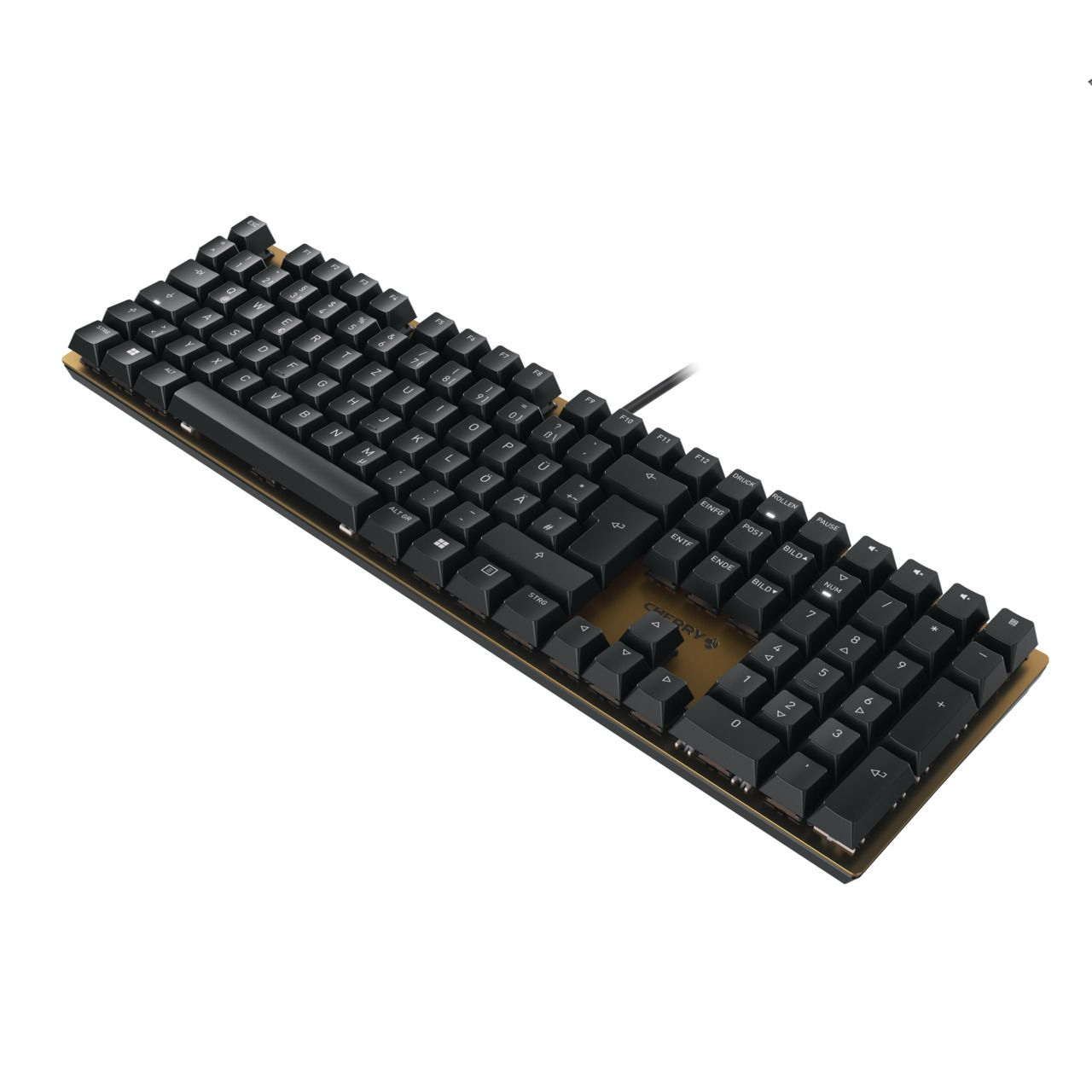 Cherry KC 200 MX - Tastatur - USB - TL: Deutsch, QWERTZ, Ansicht 2