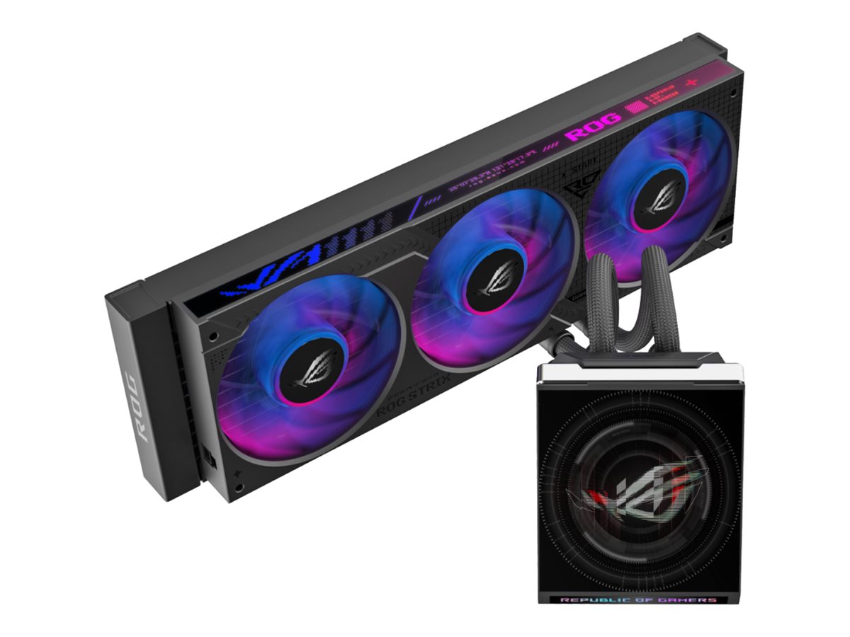 ASUS ROG STRIX SLC IV 360 ARGB LCD - Prozessor-Flüssigkeitskühlsystem - (für: AM4, AM5, LGA1851, LGA1700)