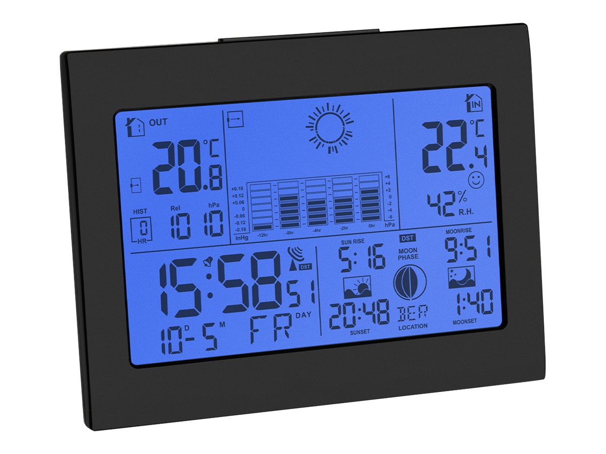 TFA HORIZON - Wetterstation - Schwarz, Ansicht 3