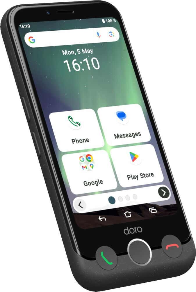 Doro Aurora A10 graphit+ Wireless Charging Station - Smartphone - 64 GB, Ansicht 2