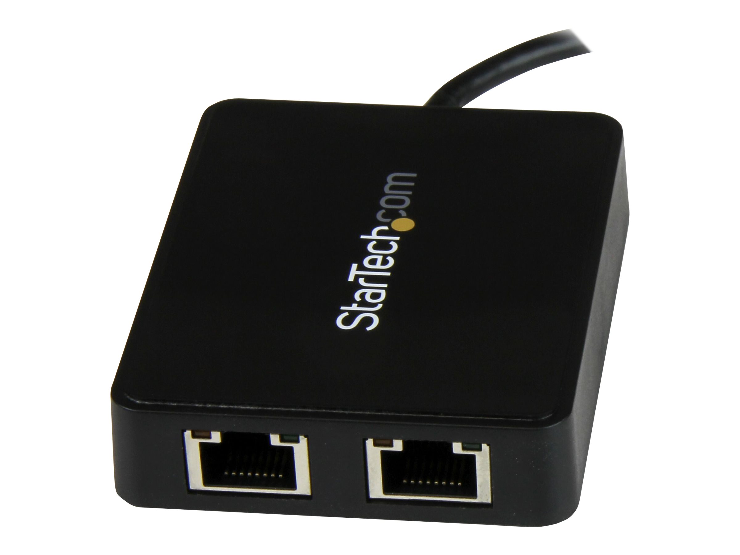 StarTech.com USB-C auf Dual-Gigabit Ethernet Adapter mit USB (Typ-A)