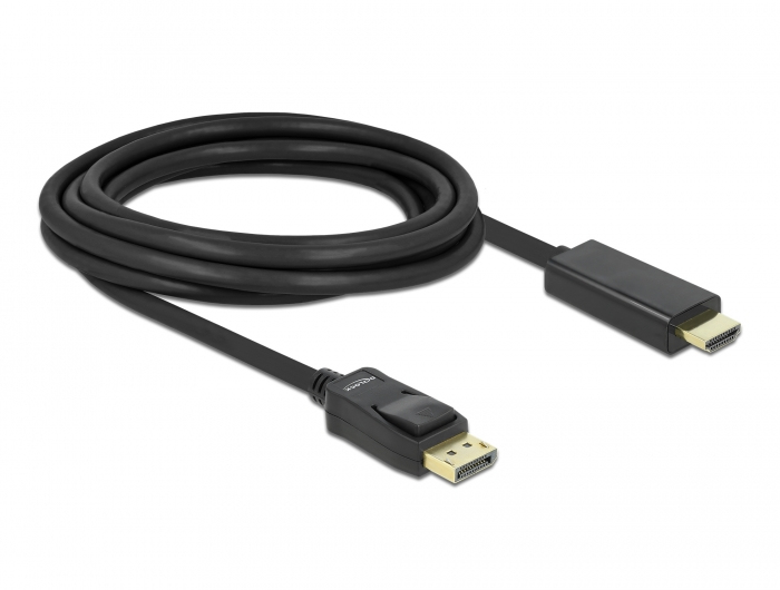 Delock Adapterkabel - DisplayPort männlich zu HDMI männlich, Ansicht 2