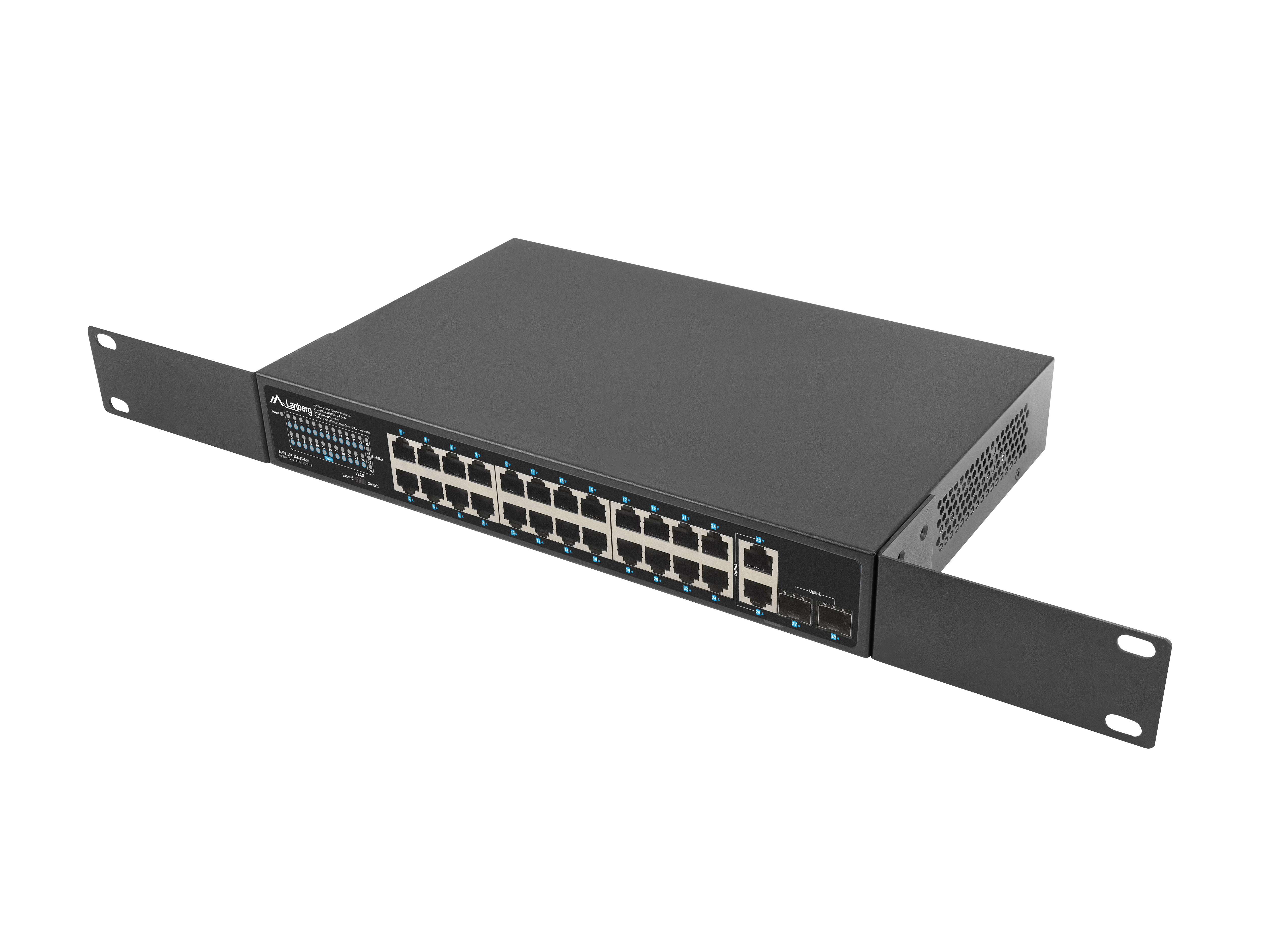 Lanberg RSGE-24P-2GE-2S-360 - Unmanaged, Ansicht 2
