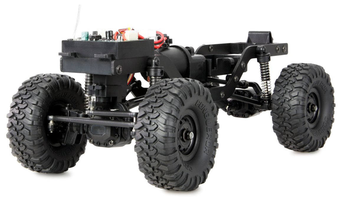 Amewi RC Crawler Mini-D90 AMXRock 4WD 1 16 RTR gelb, Ansicht 4