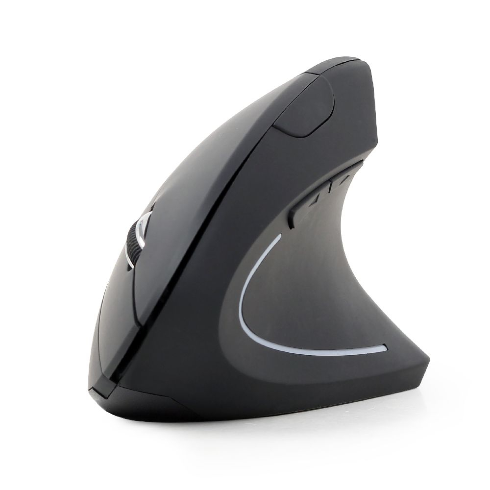 Gembird MUSW-ERGO-01 - Vertikale Maus - ergonomisch - Für Rechtshänder - 6 Tasten - kabellos - 2.4 GHz, Ansicht 2