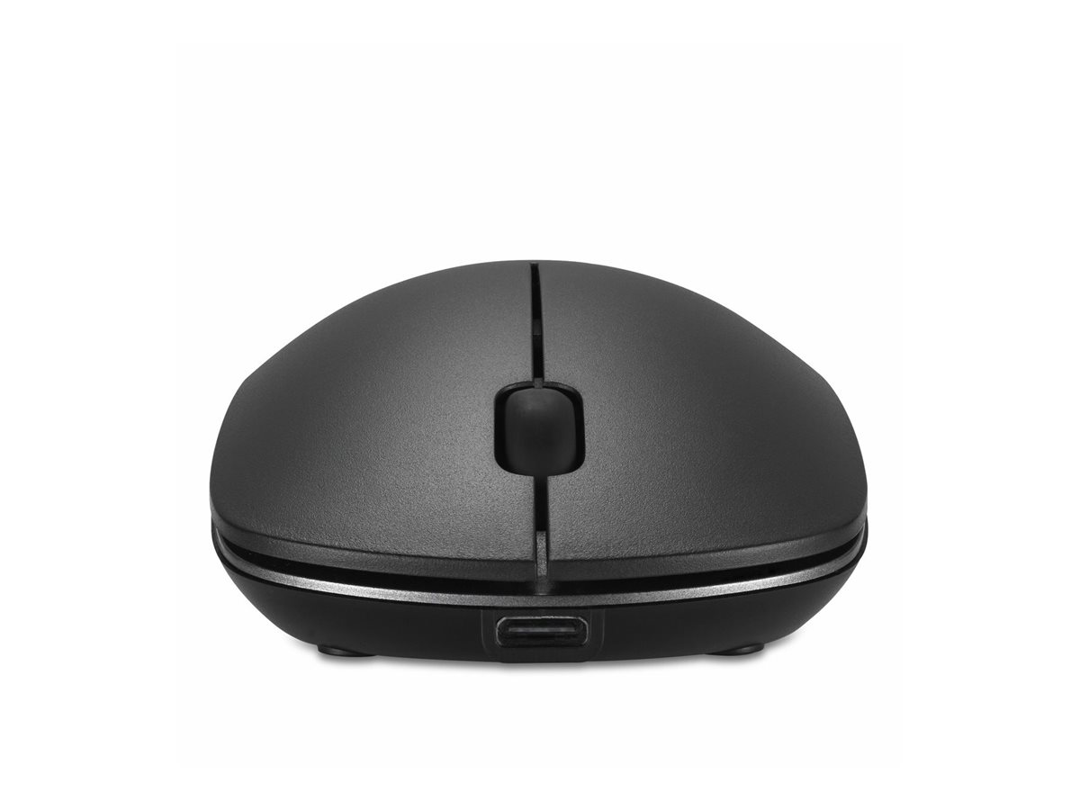 Kensington MY230 EQ - Maus - wiederaufladbar - rechts- und linkshändig - 3 Tasten - kabellos - 2.4 GHz Bluetooth 5.0 - kabelloser Empfänger (USB)