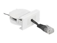 Delock Easy 45 Modul Netzwerk Aufrollkabel RJ45 Cat.5e schwarz