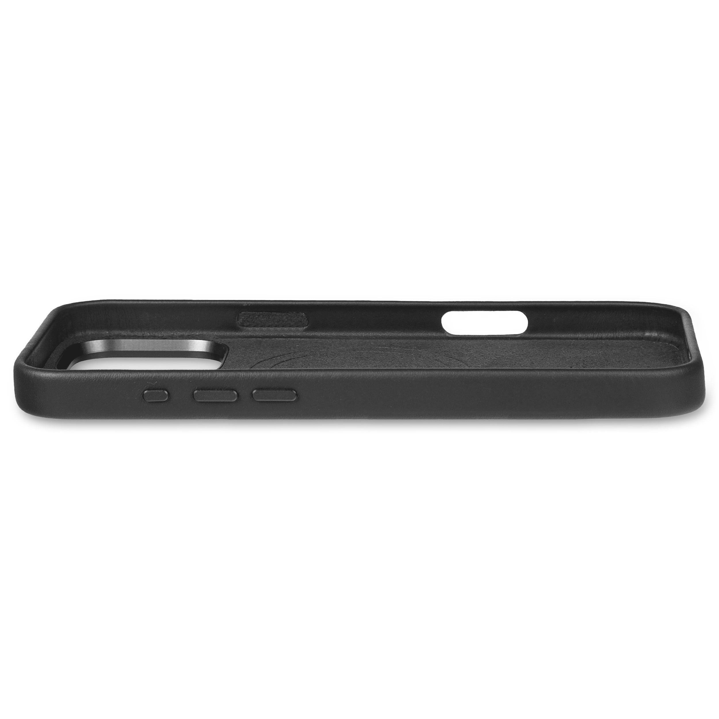 Decoded Leather Backcover iPhone 16 Pro Max Black, Ansicht 3