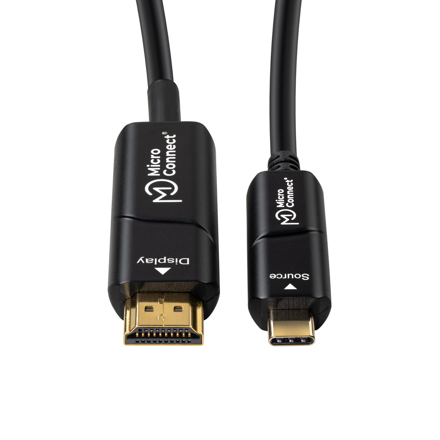 MicroConnect USB3.1CHDMI10OP - 10 m - USB Typ-C - HDMI - Männlich - Männlich - Gerade, Ansicht 2