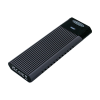 Origin Storage OS-EUCM2NVME-SATA - 512 GB - USB Type-A  USB Type-C - 3.2 Gen 1 (3.1 Gen 1) - 3200 MBs - Schwarz