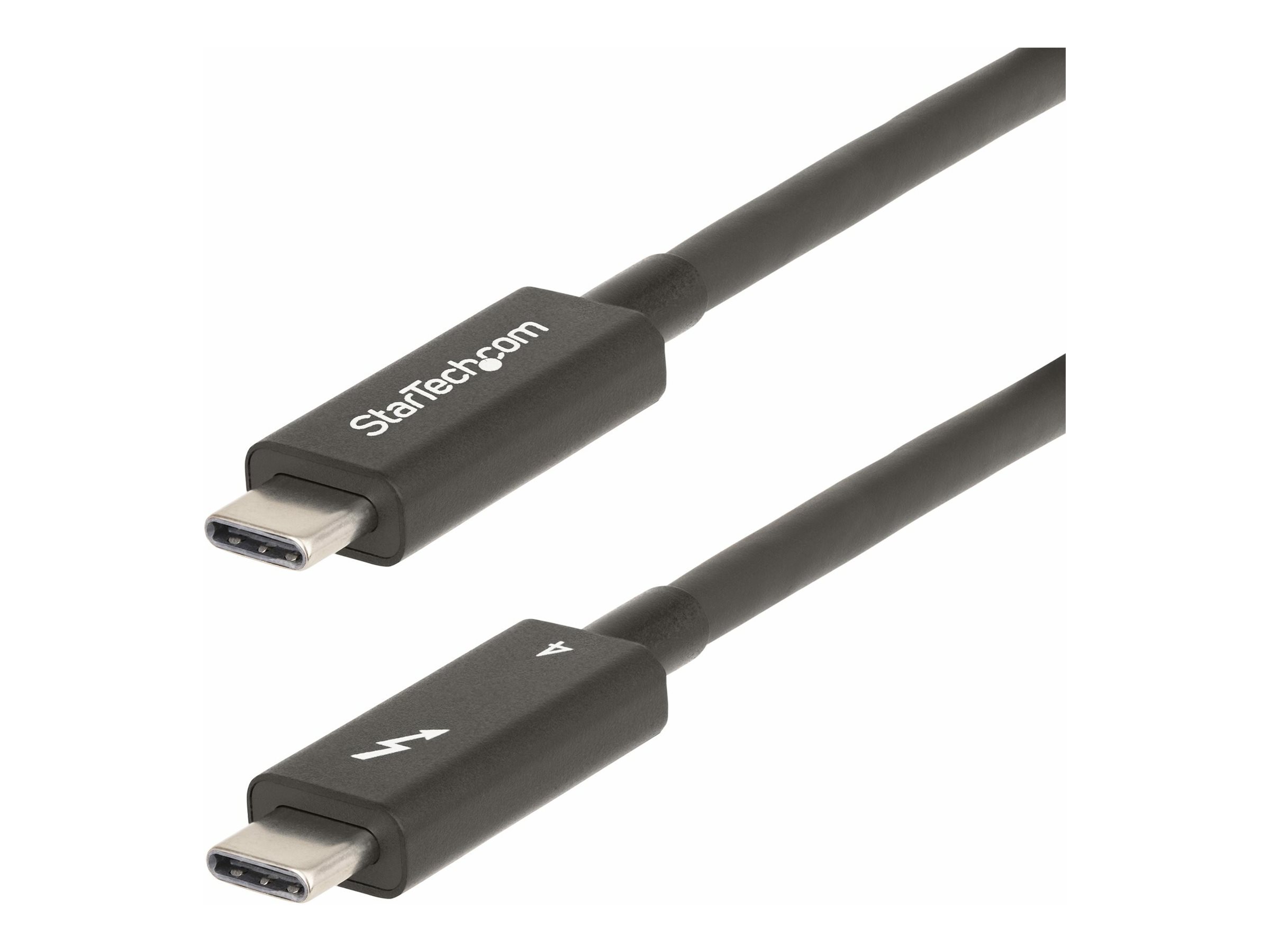 StarTech.com 2 m Aktives Thunderbolt 4 Kabel, 40 Gbit/s, 100W PD, USB4 - USB-Kabel - 24 pin USB-C (M)
