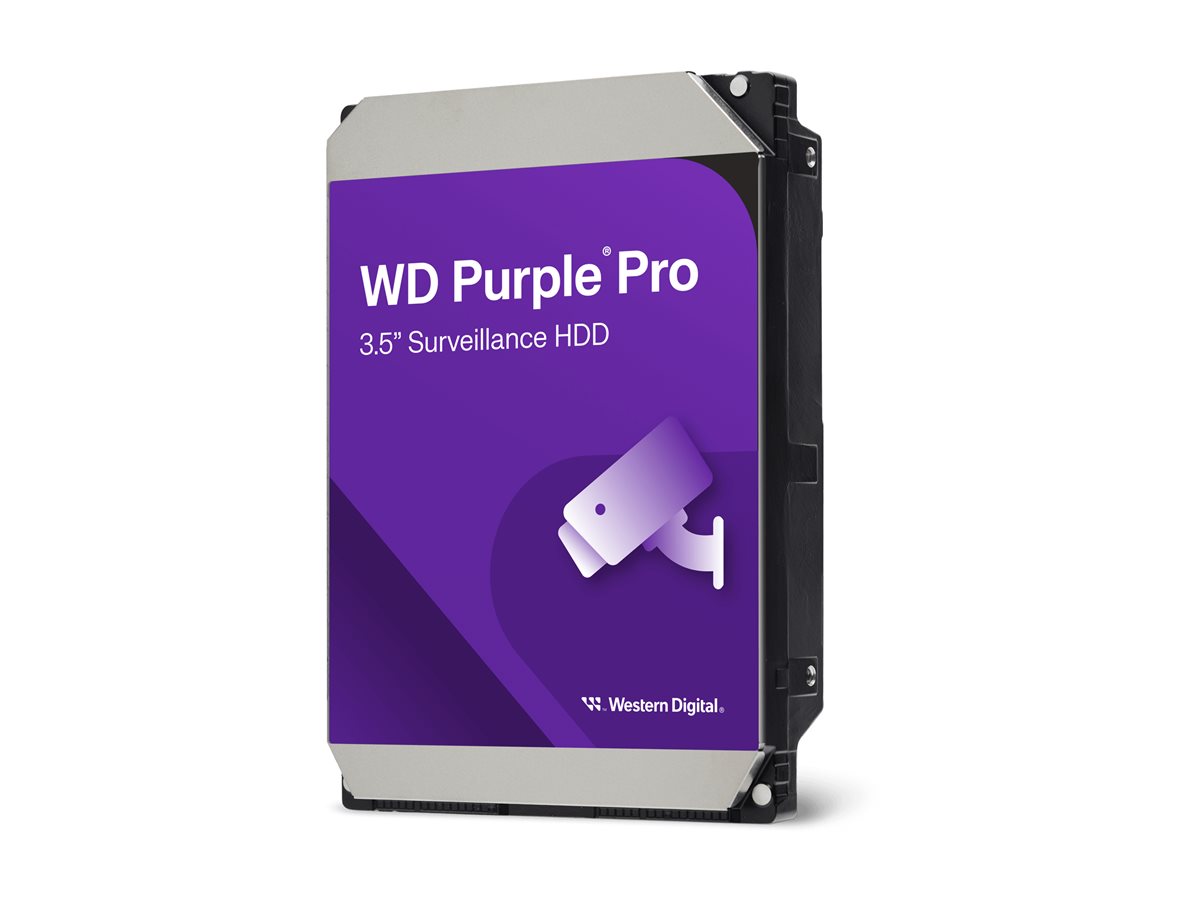 WD Purple Pro WD142PURP - Festplatte - 14 TB - Überwachung, intelligente Videoübertragung - intern - 3.5" (8.9 cm)