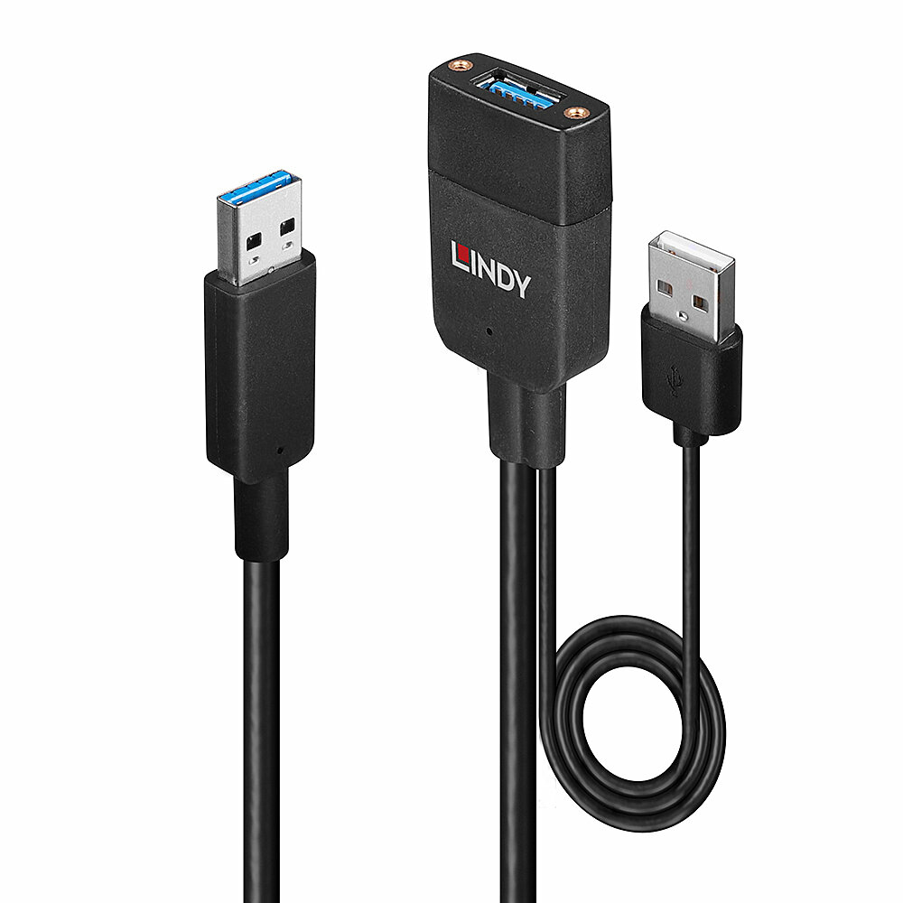Lindy Hybrid - USB-Verlängerungskabel - USB Typ A (M), Ansicht 2