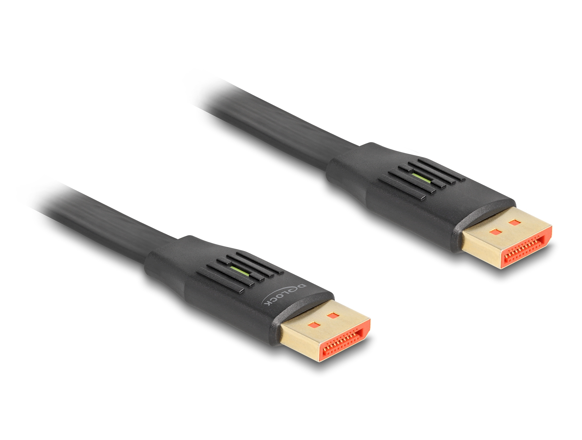 Delock DisplayPort Flachbandkabel 8K 60 Hz 3 m, Ansicht 2