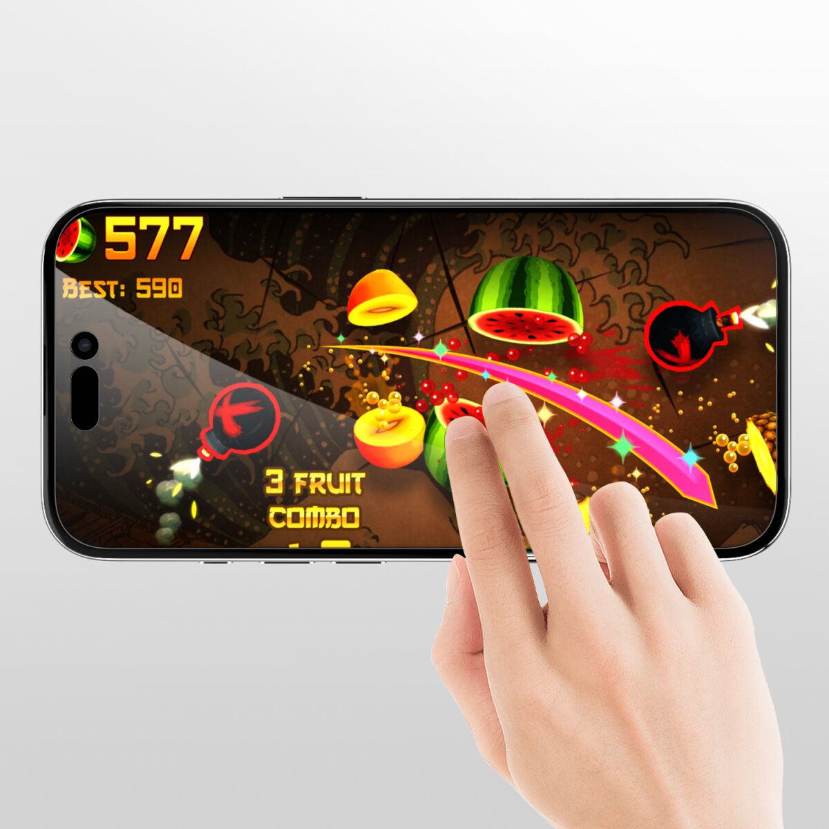 4smarts Second Glass Privacy mit Montagerahmen iPhone 17, Ansicht 4