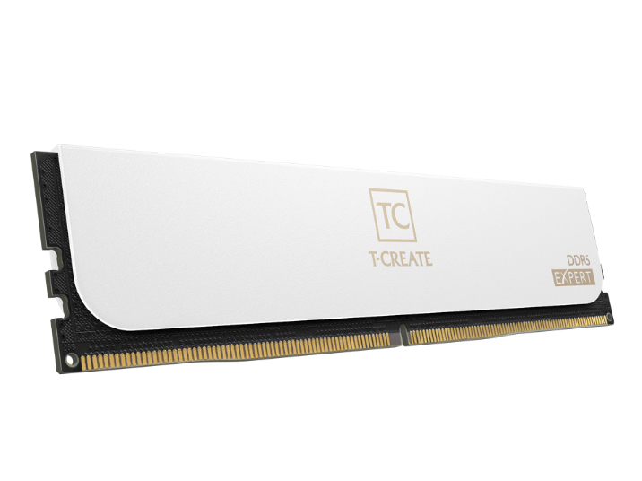 Team Group DIMM 32 GB DDR5-6000 2x 16 Dual-Kit weiss CTCWD532G6000HC30DC01 T-CREATE, Ansicht 4