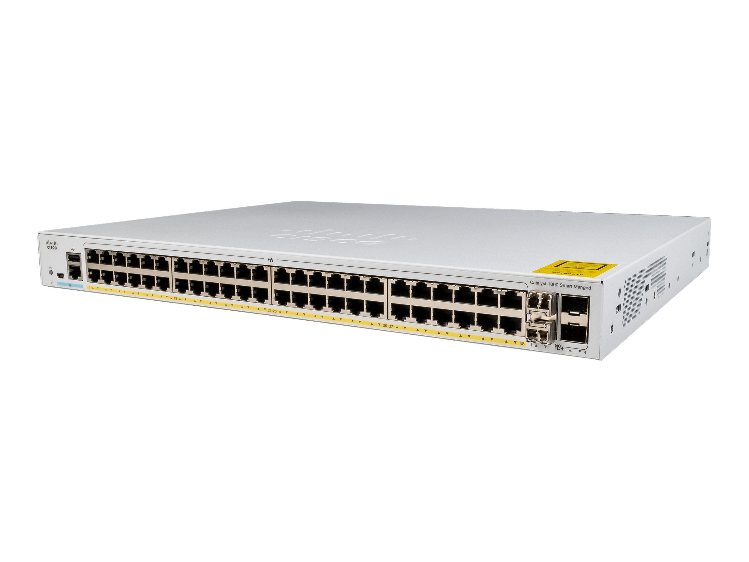 Cisco Catalyst 1000 48port GE Full POE 4x1G SFP (C1000-48FP-4G-L)